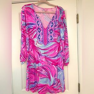 Lilly Pulitzer “Oh My Guava” Giana Tunic, XL